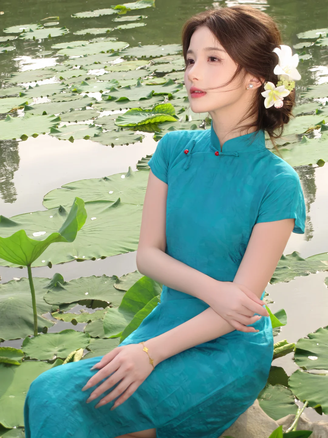 “我爱这浑然天成的东方韵”🍃南京旗袍写真