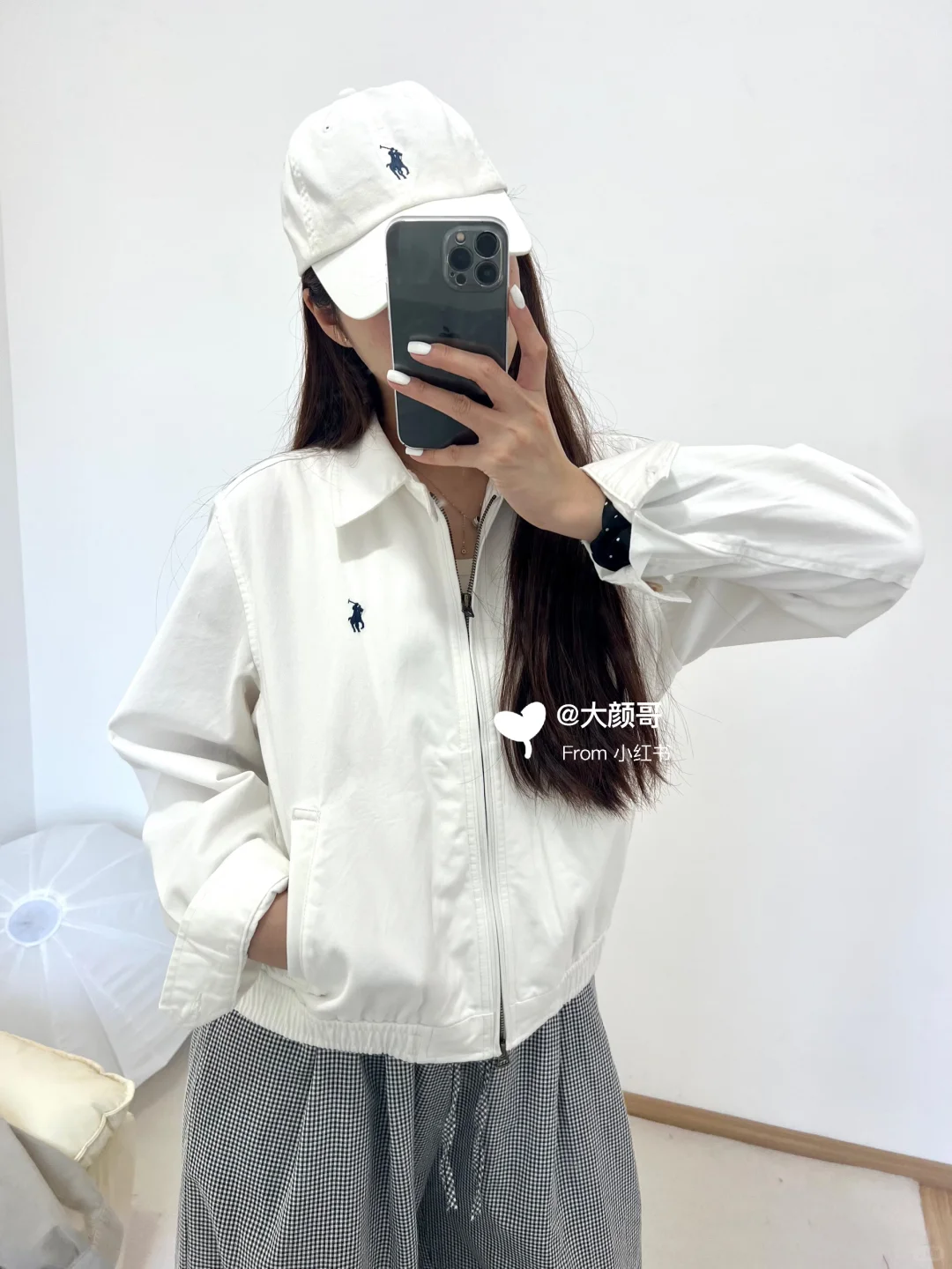 终于集齐拉夫劳伦女款老干部夹克三色！