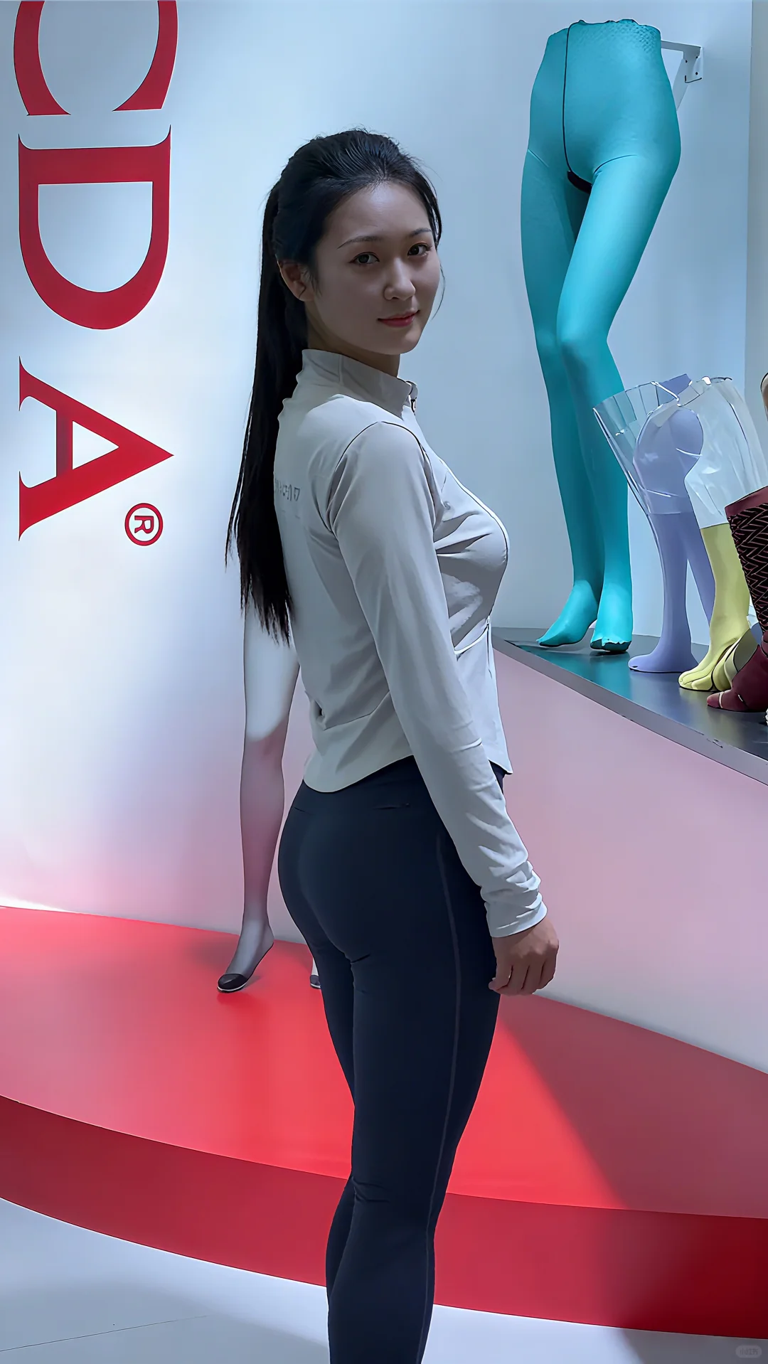 青春靓丽，穿什么都好看