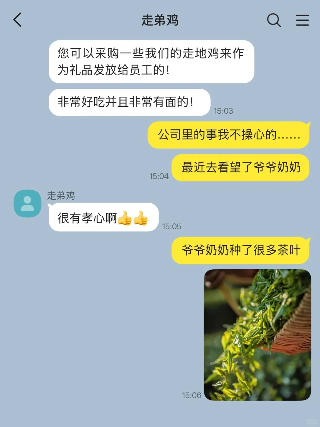 茶叶女X走弟鸡（1）