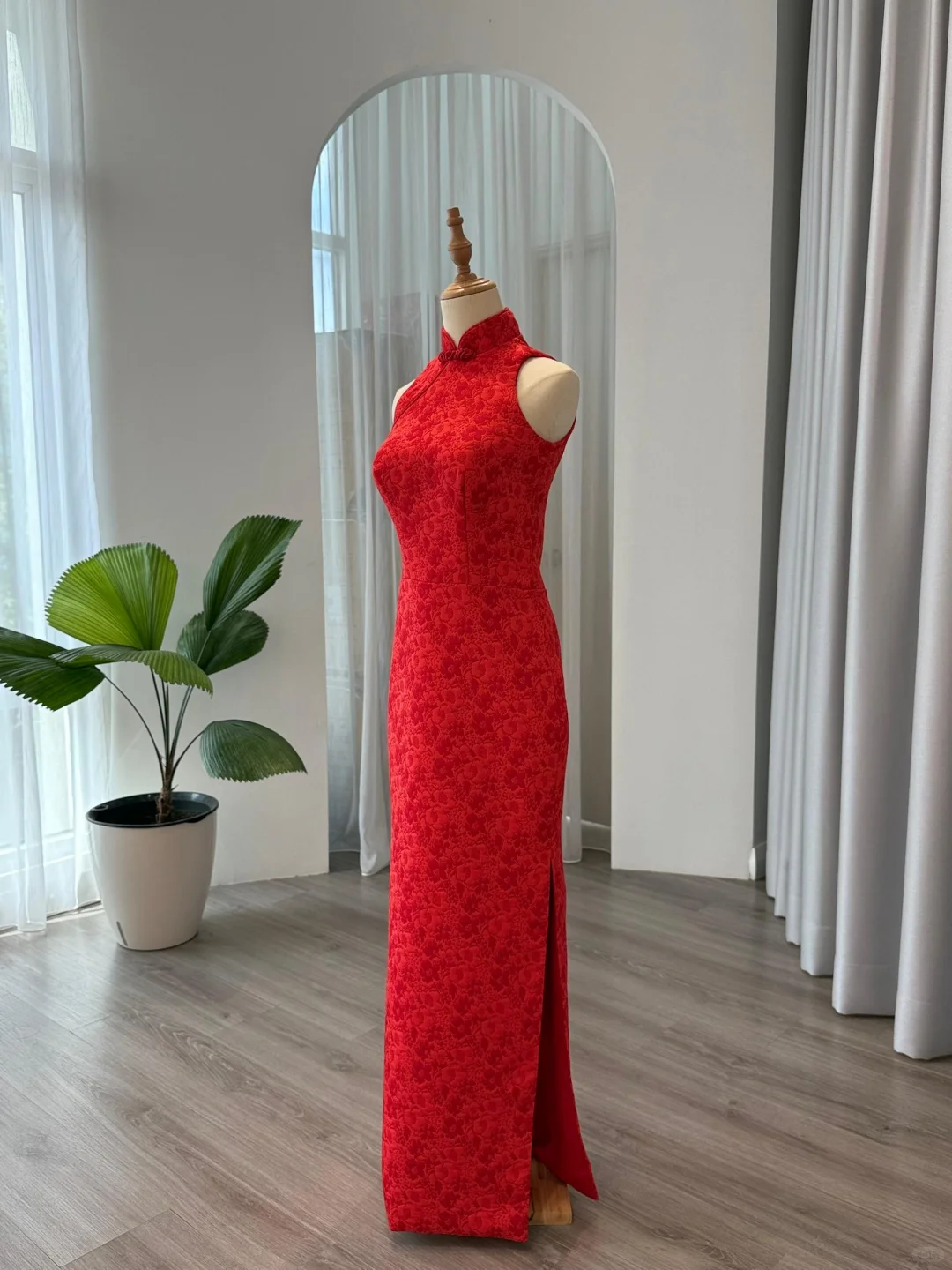 定制红色旗袍｜婚礼上的东方优雅 ❤️👰🏻‍♀️
