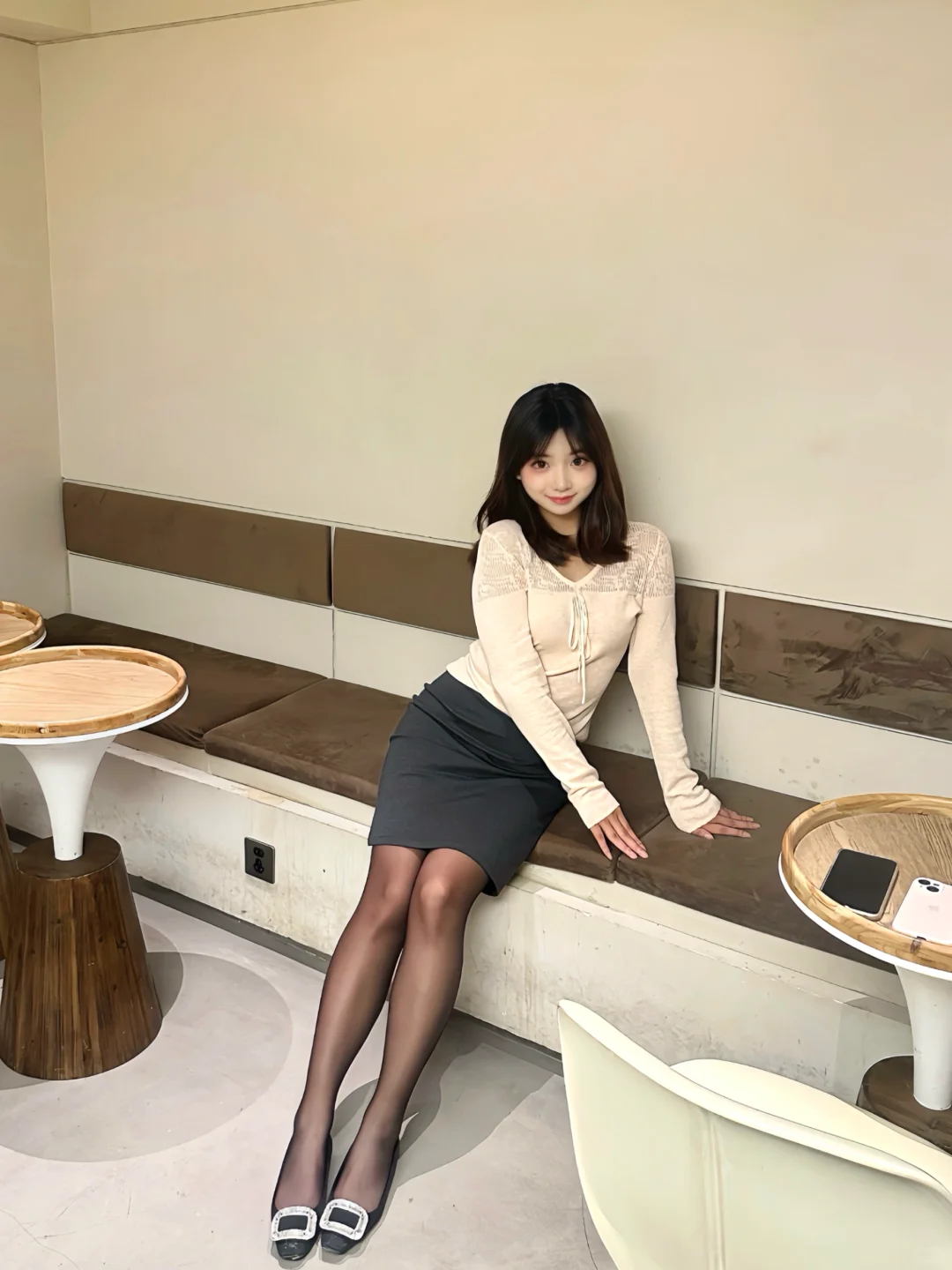 办公室的新来的女秘书好哇塞😱..