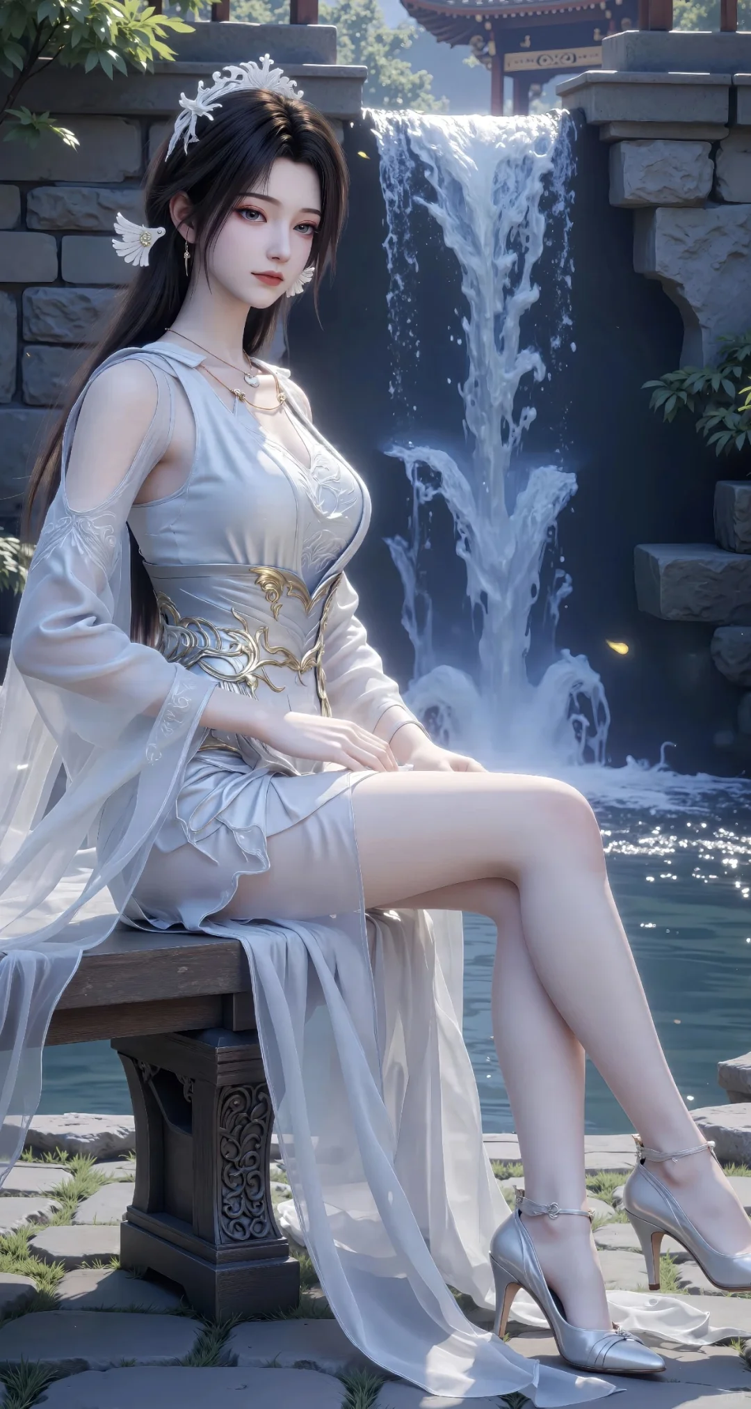 图里人物好美是谁的神呀～～
