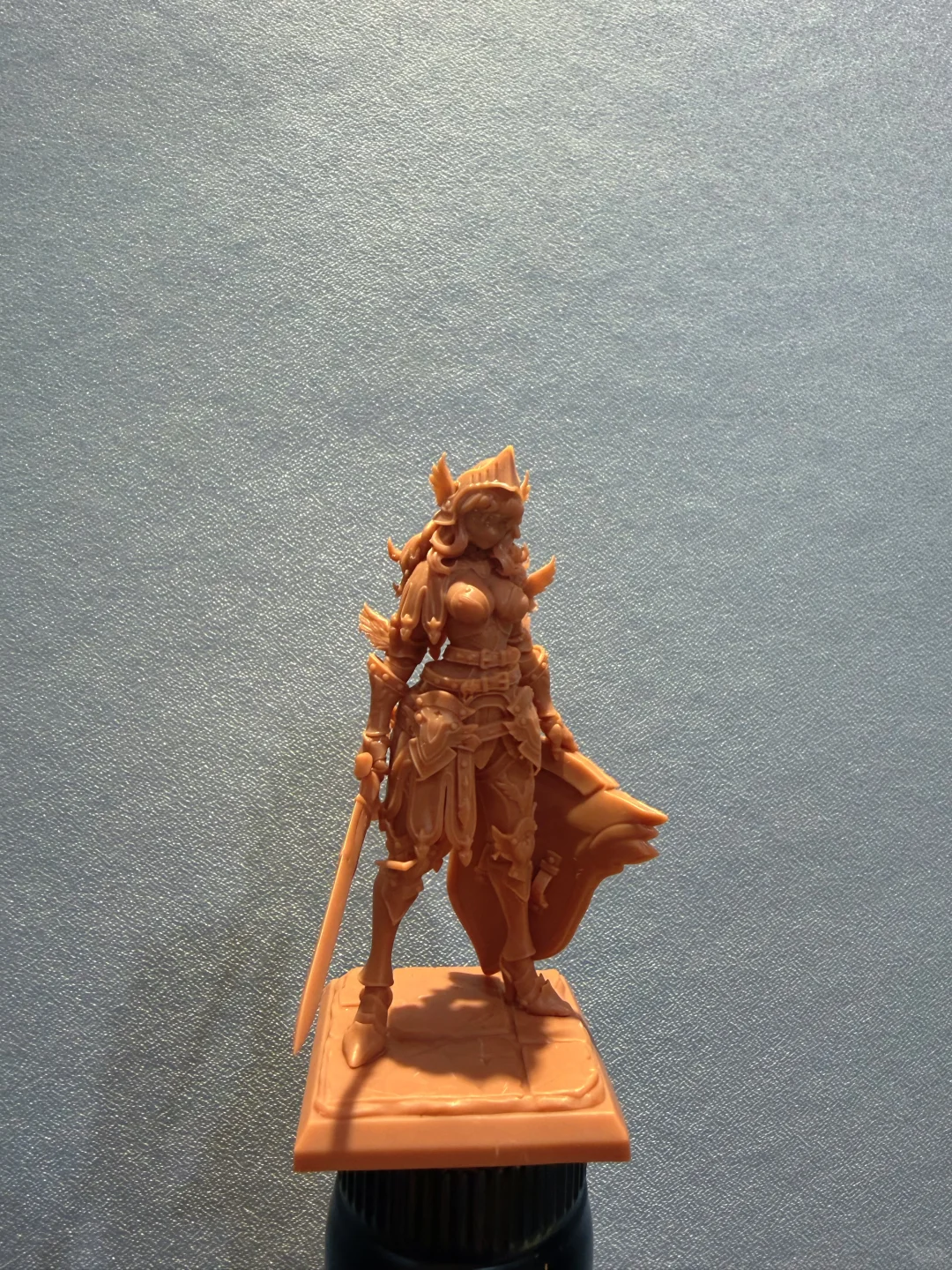 3d打印作品，罗宁美少女！