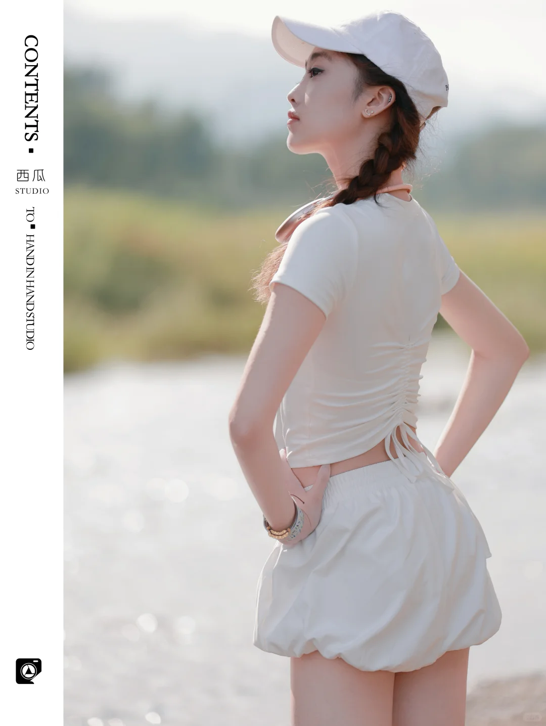纯白网球风
