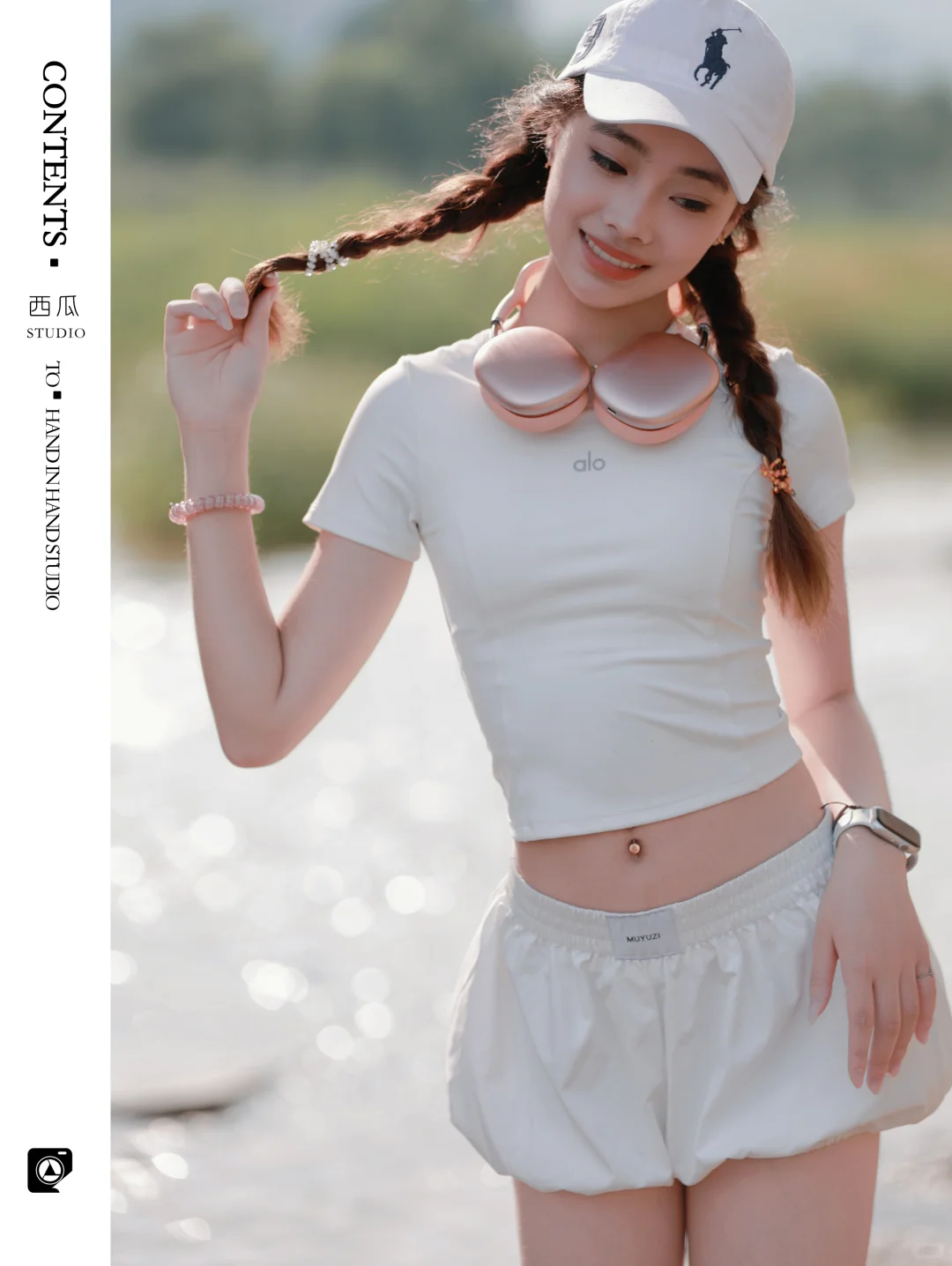 纯白网球风