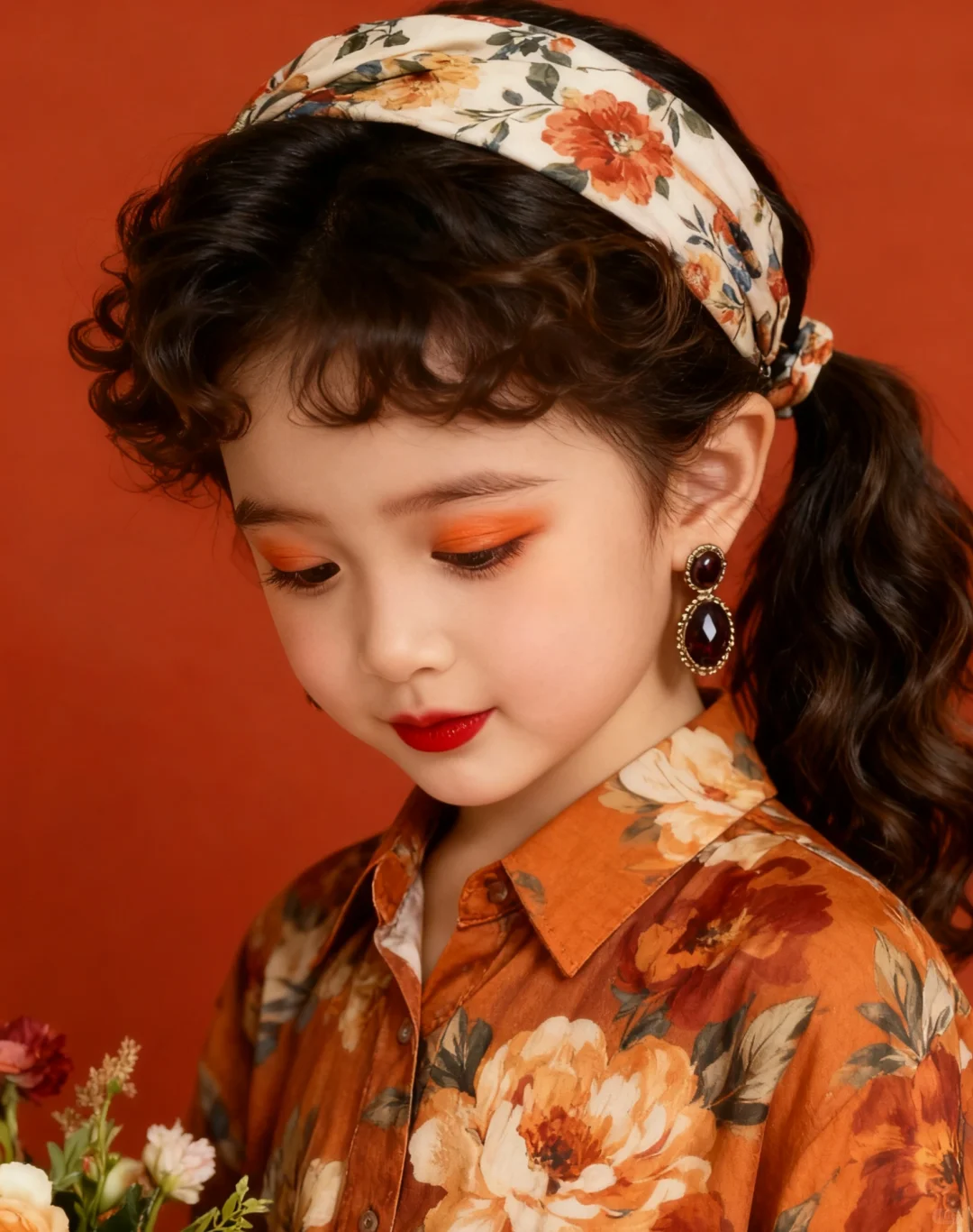 来自小小年纪的妈系女神范