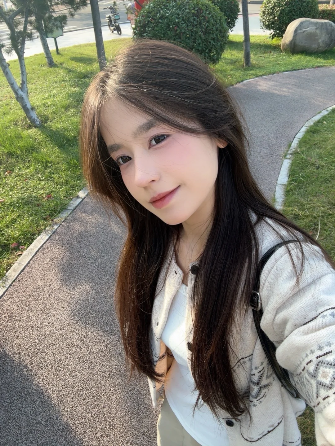 秋天的阳光好温暖好舒服