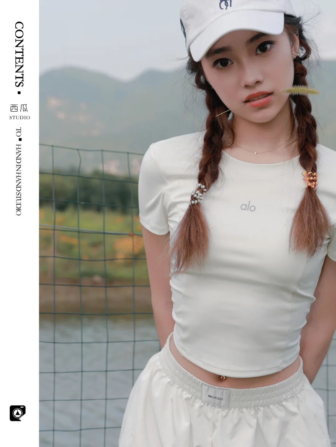 纯白网球风
