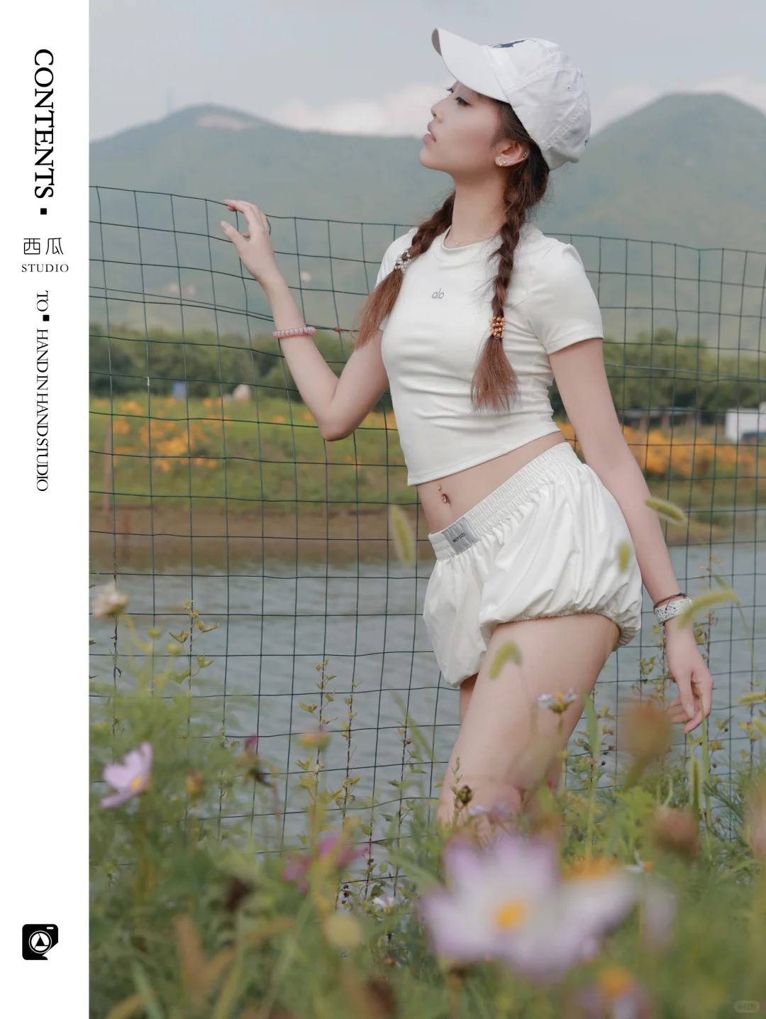 纯白网球风