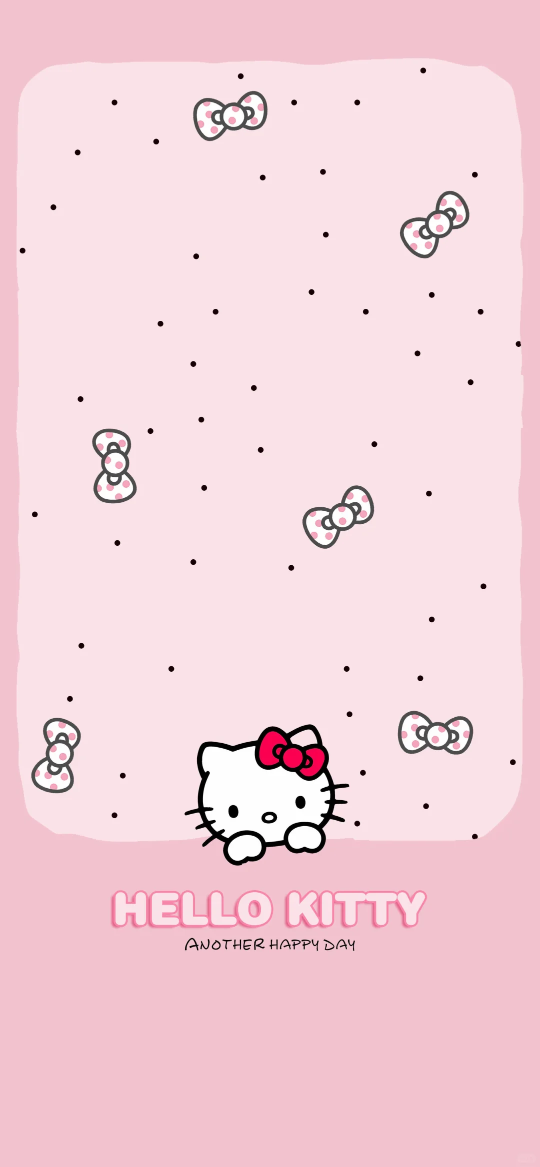 Hellokitty 粉色手机壁纸套组分享1102