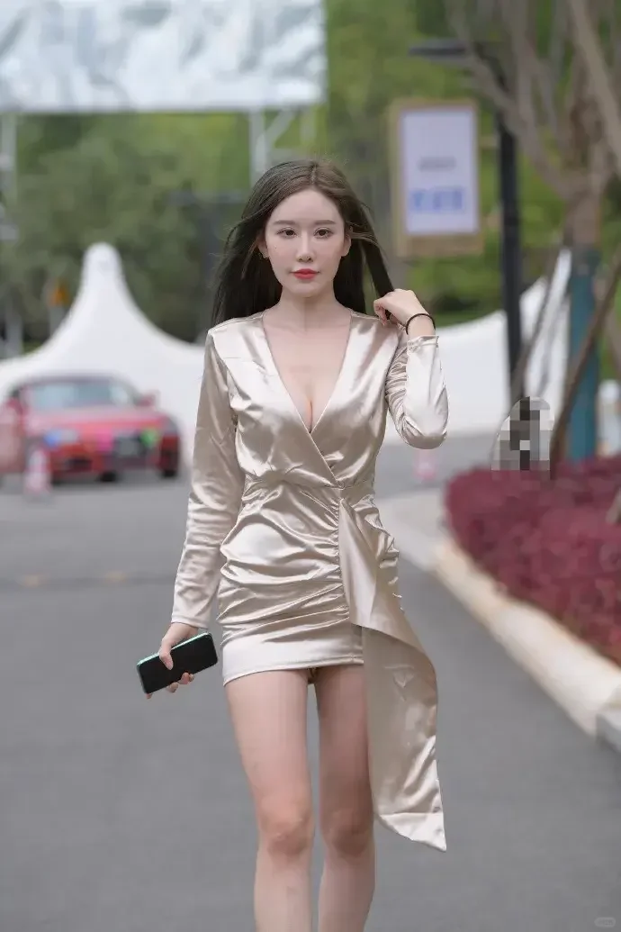 街拍美女042