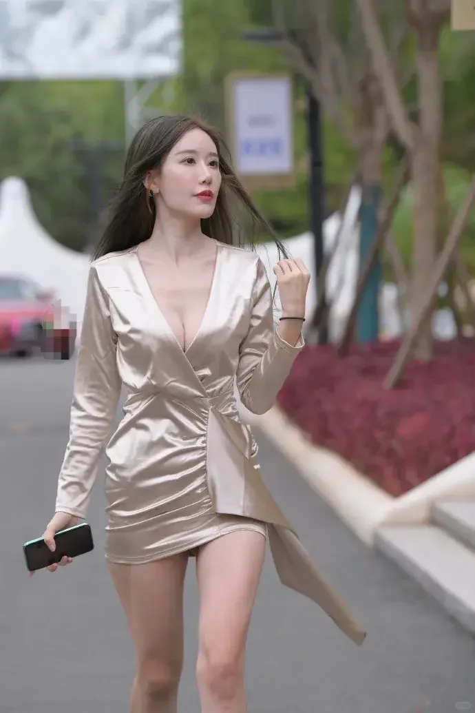 街拍美女042