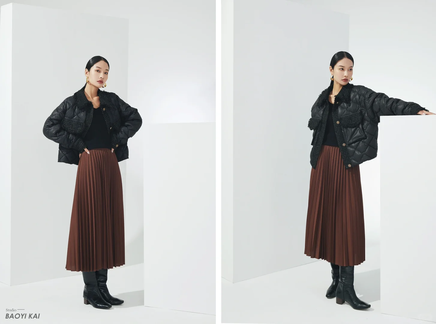 女装look图