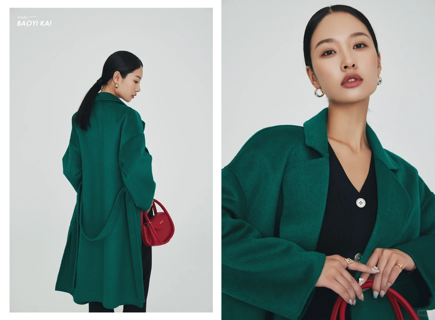 女装look图