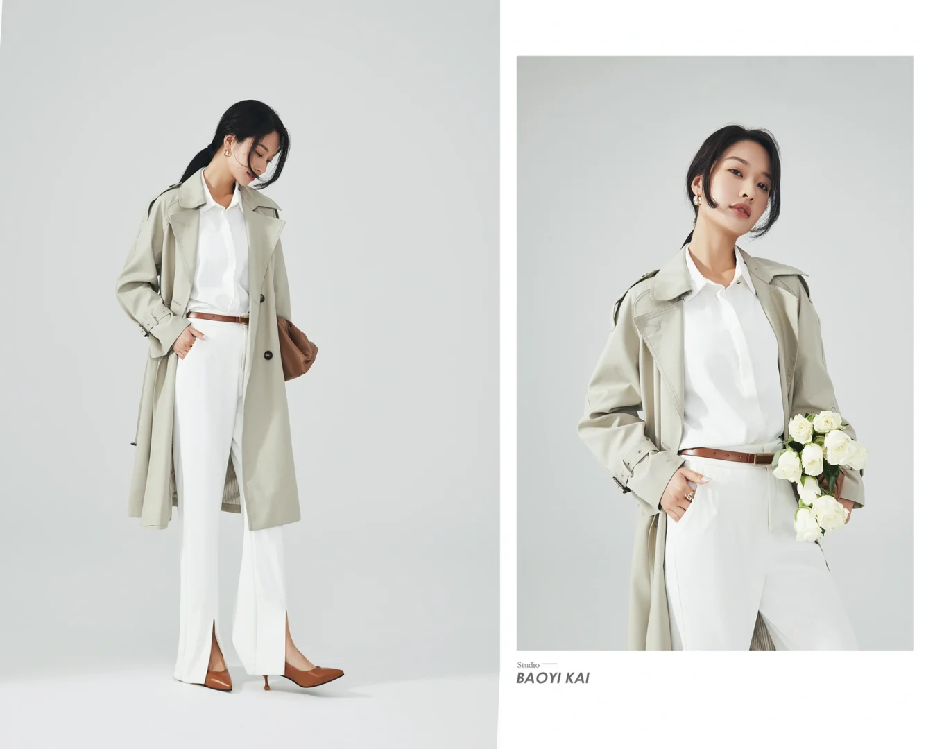 女装look图