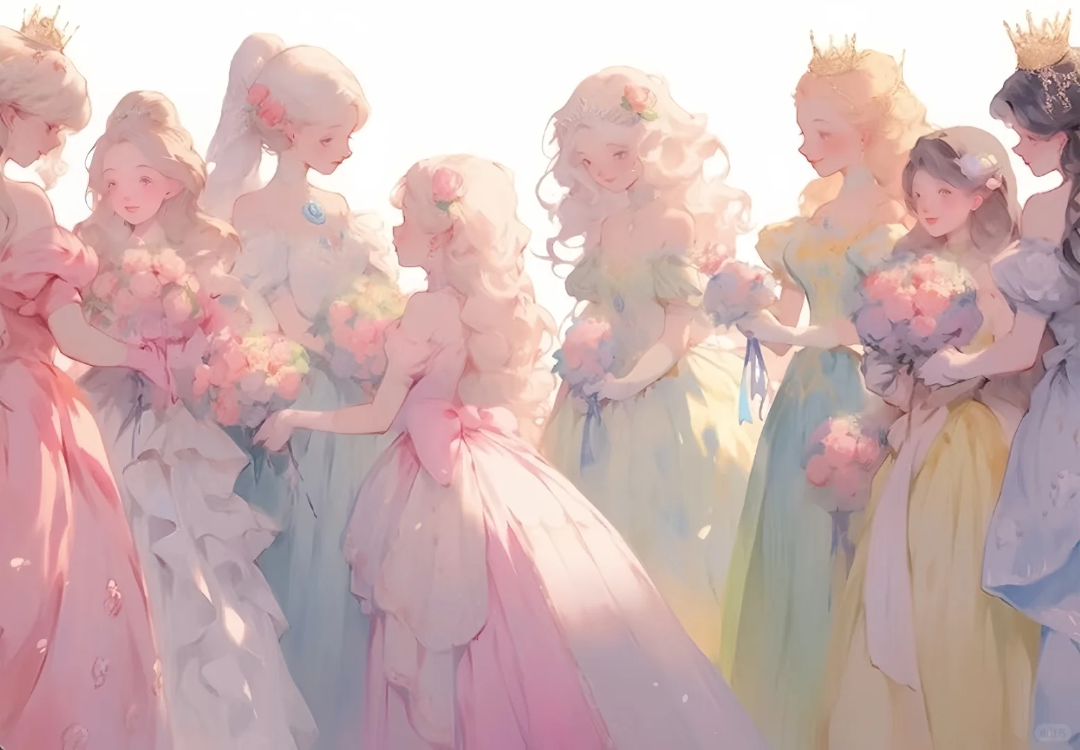 iPad壁纸 | 公主的茶话会🎀