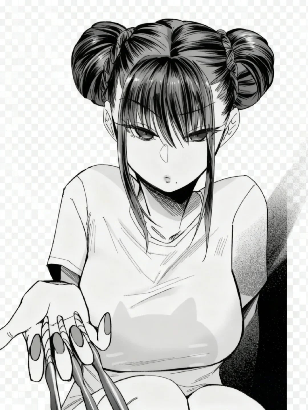 旗袍➕丸子头