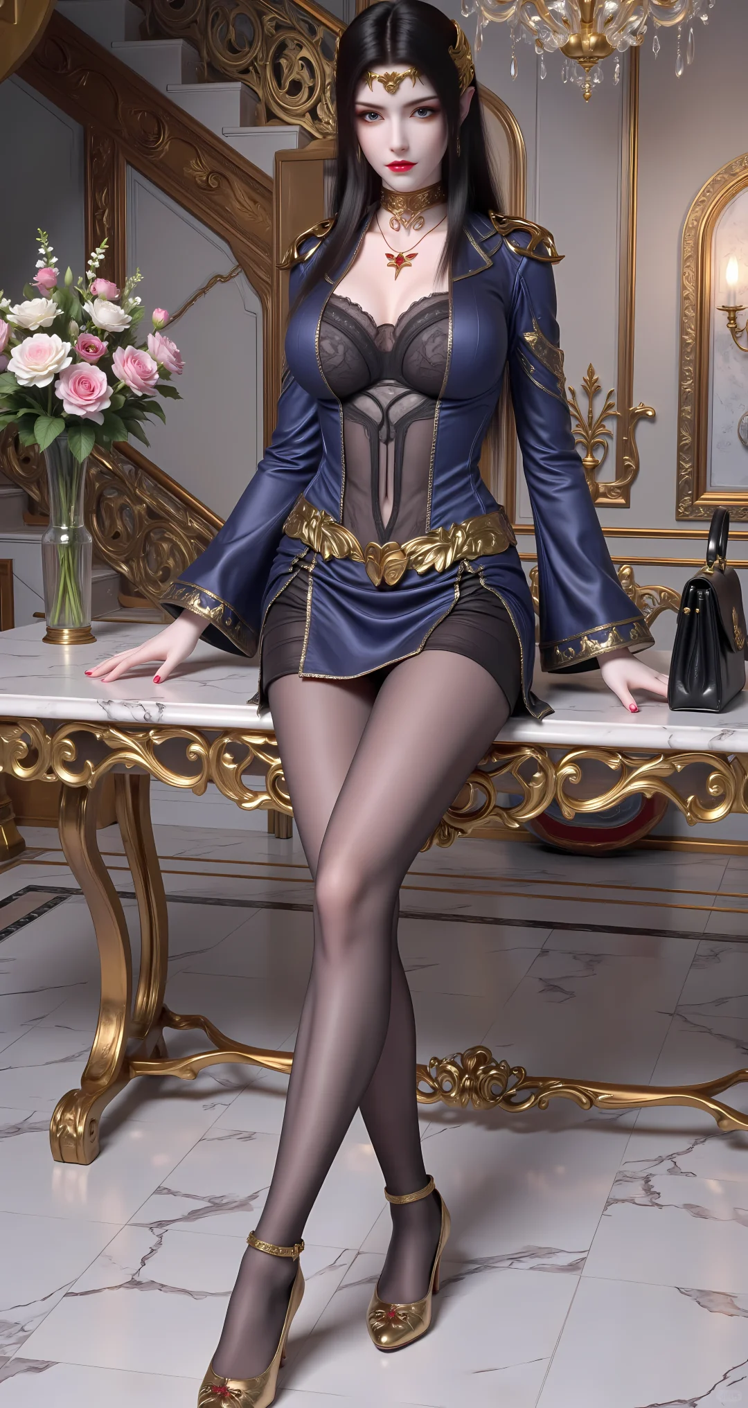 美杜莎和蓝色更配哦