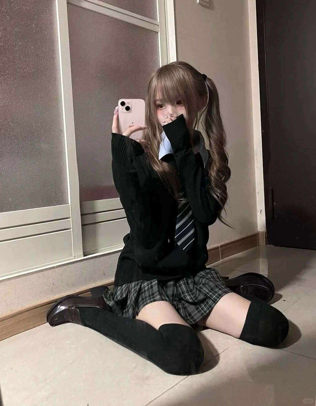 #约会心机穿搭 #纯欲风白丝 #甜妹必备 #丝