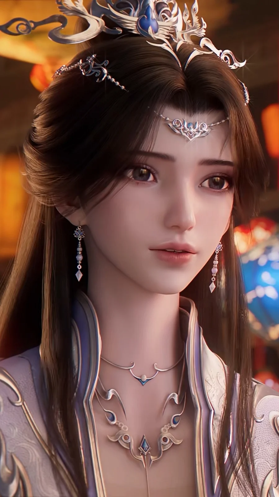 婉儿好美