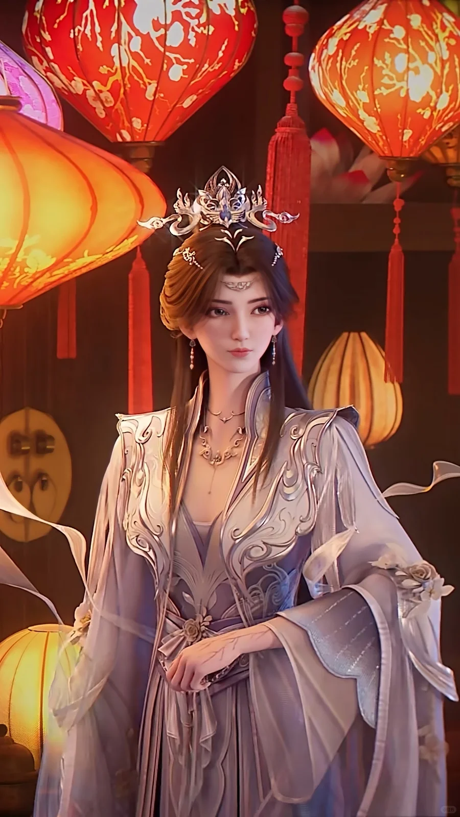 婉儿好美