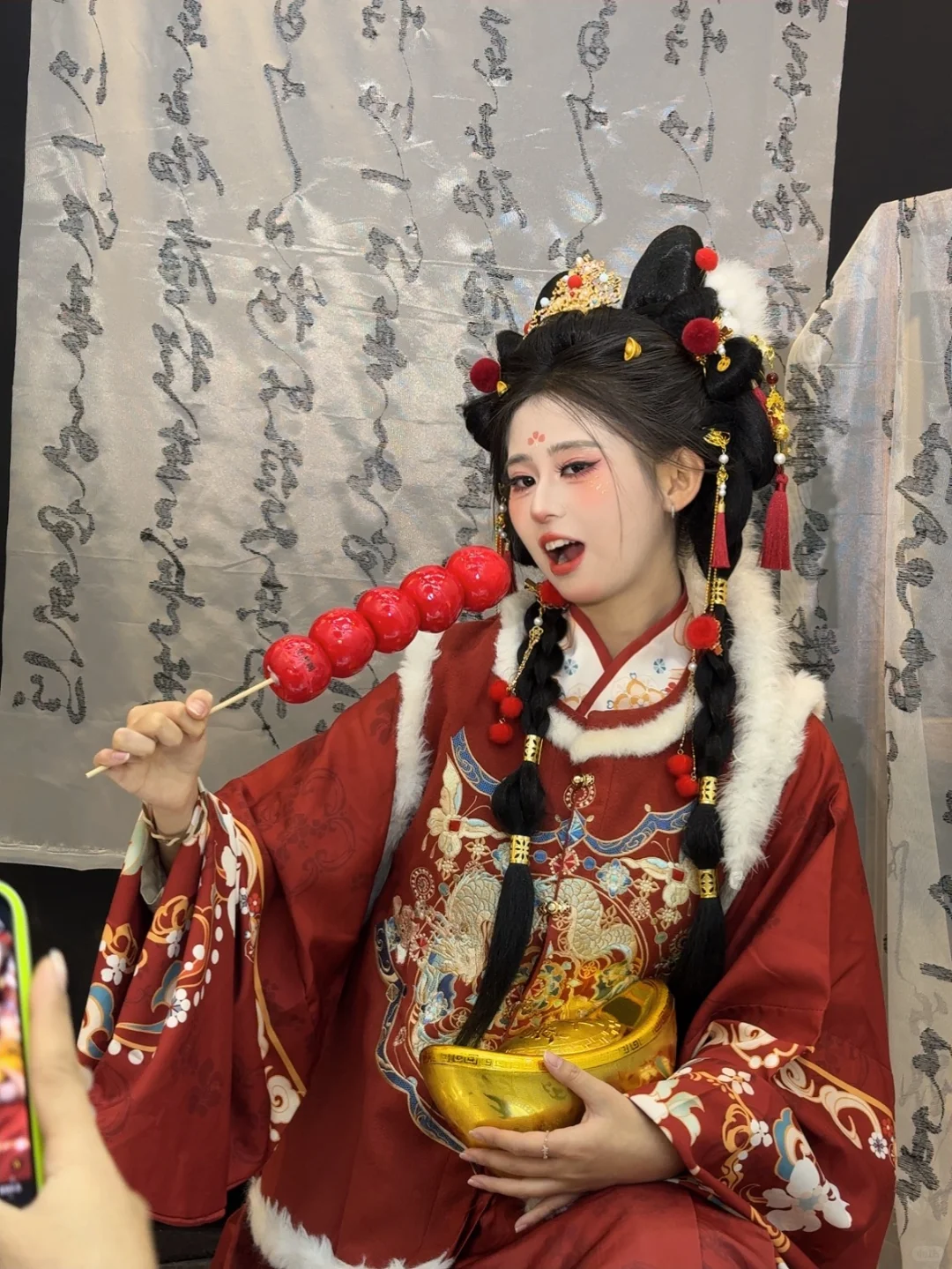 啊啊啊救命🆘140的小财神妆造太米啦