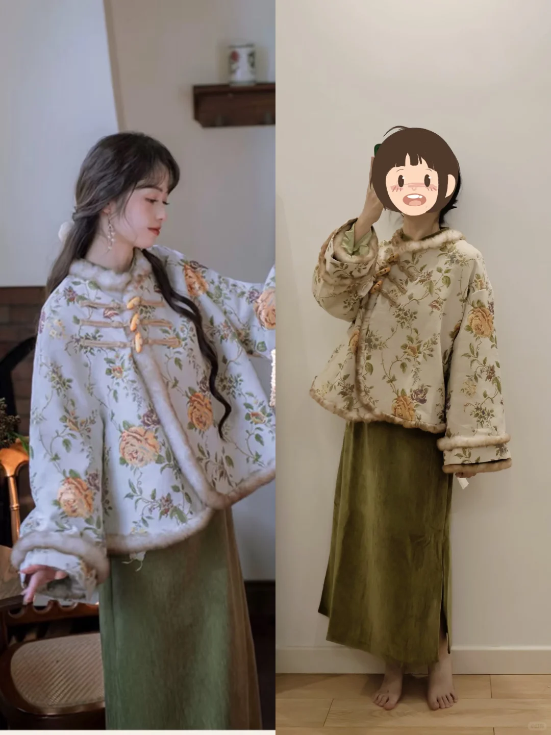 153｜84 旗袍套装