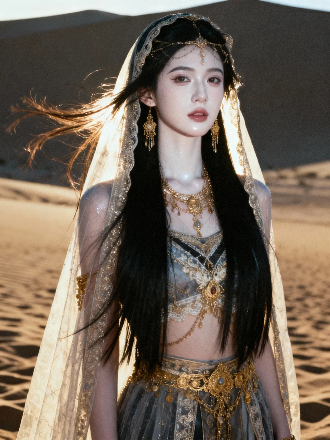 0 成本👑西域公主沙漠写真