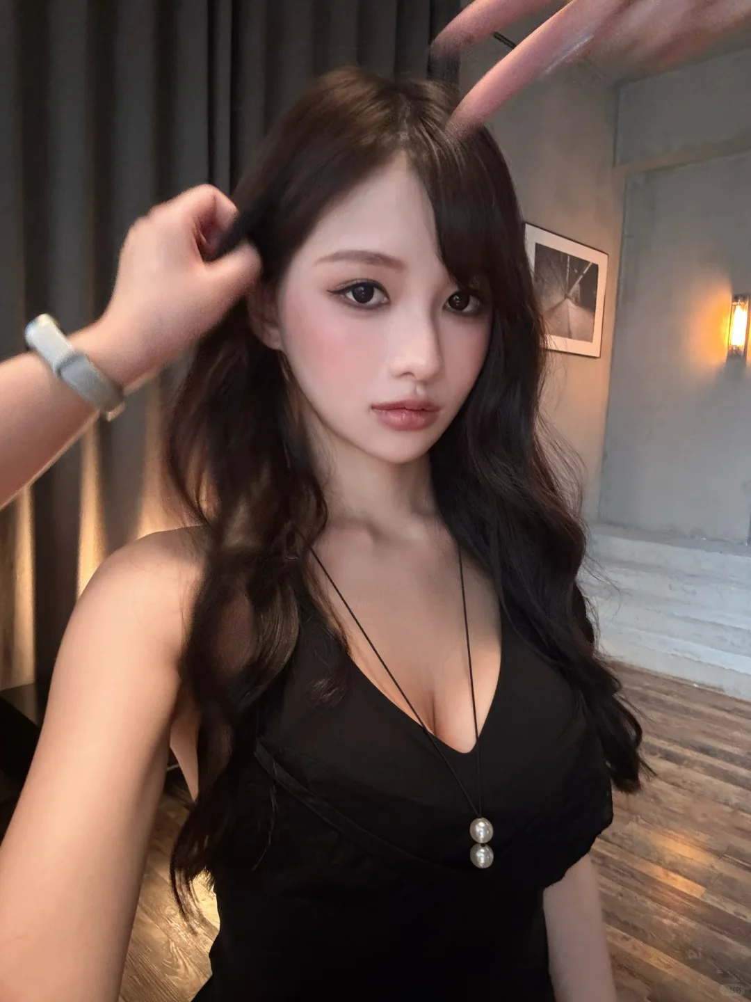 像一个美女