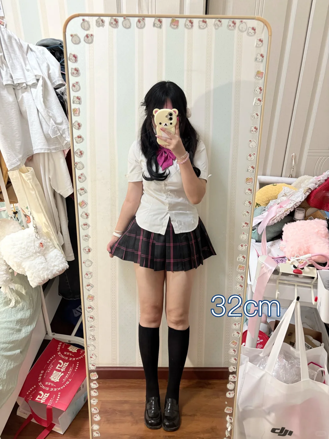 165 130｜微胖宝宝不同长度袜子对比🌟