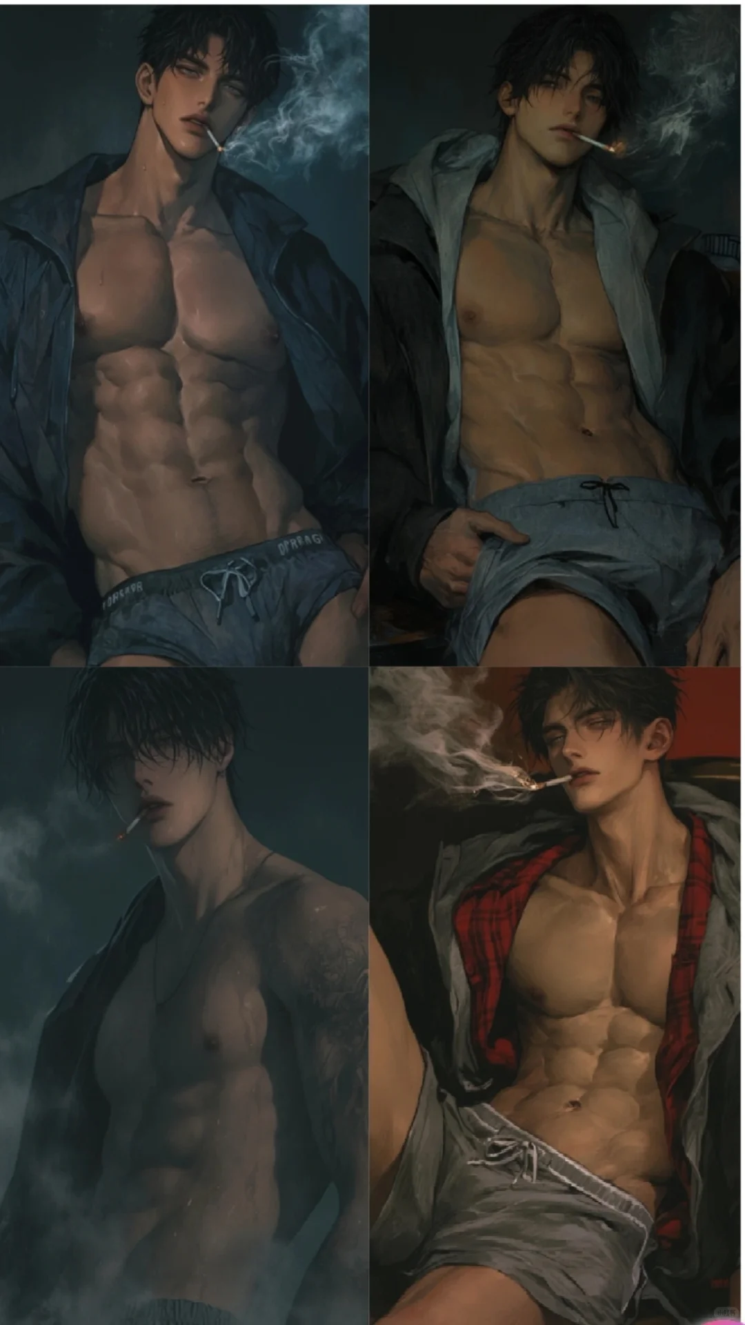 腹肌～