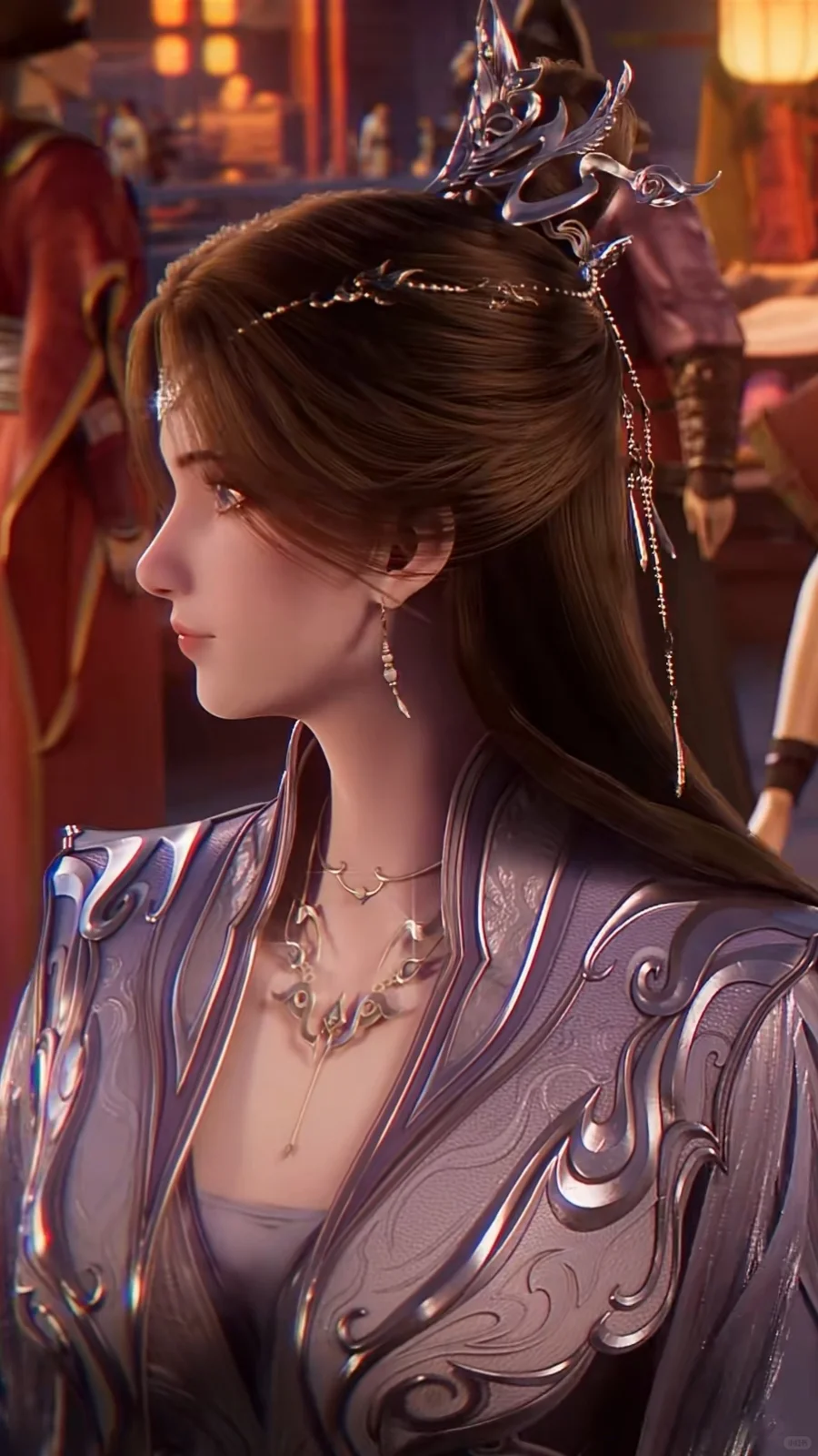 婉儿好美
