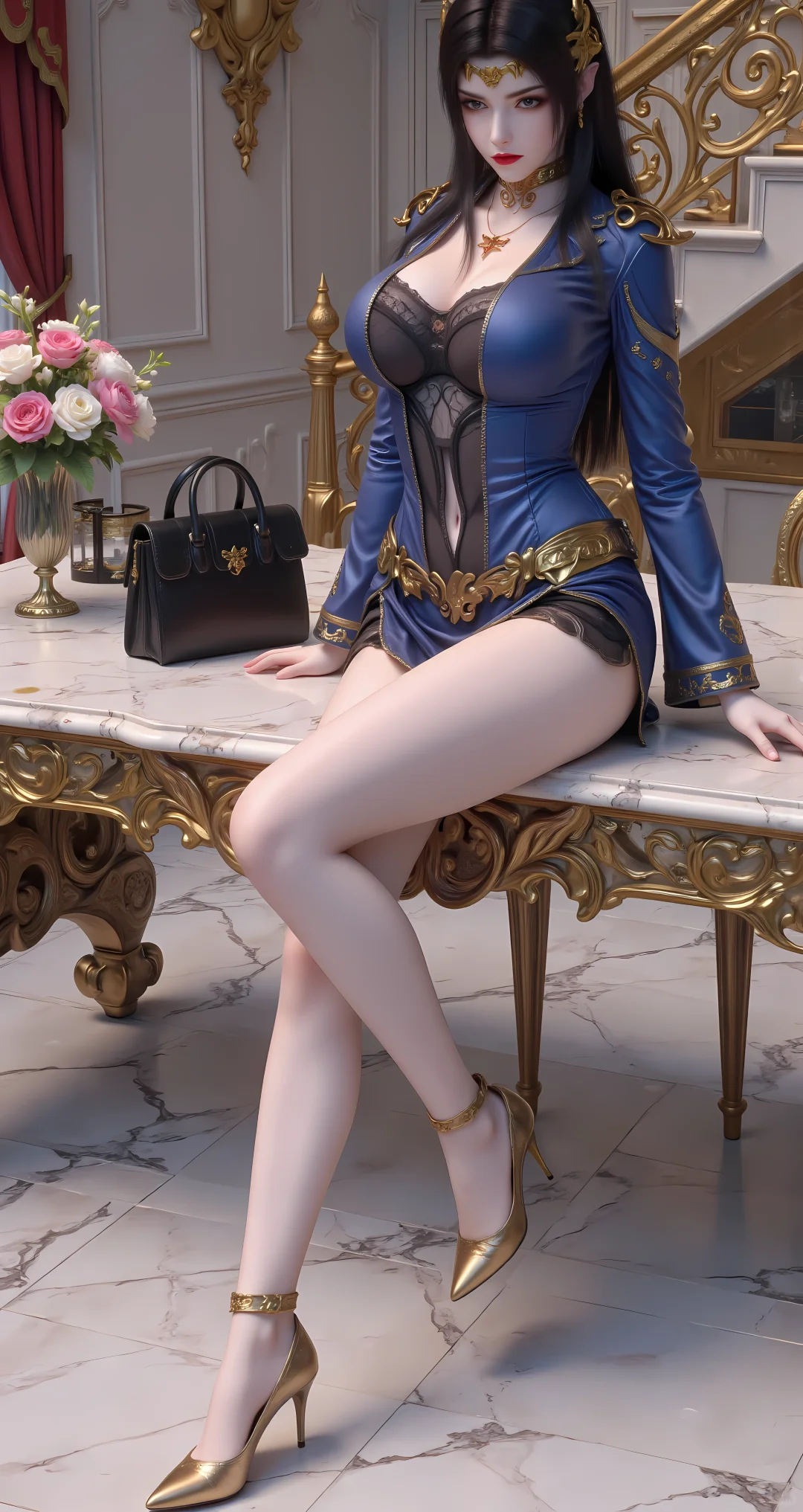 美杜莎和蓝色更配哦