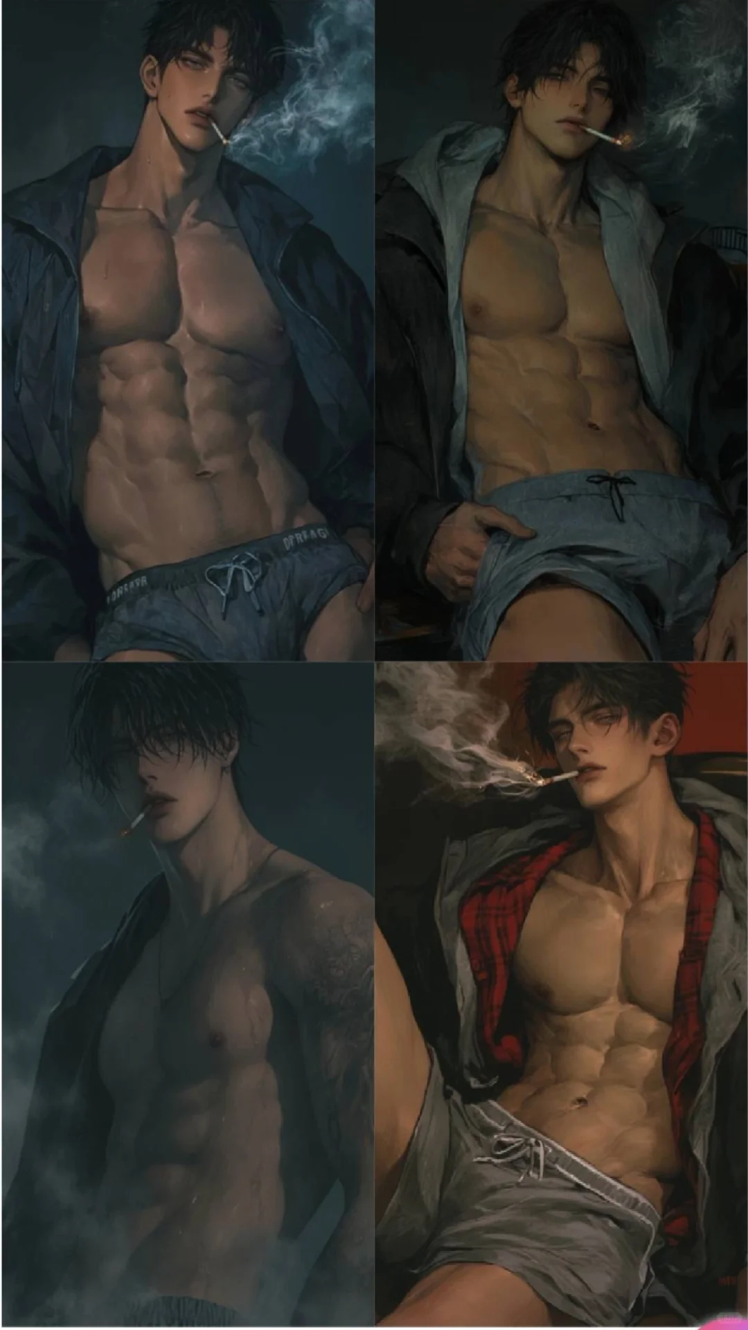 腹肌～