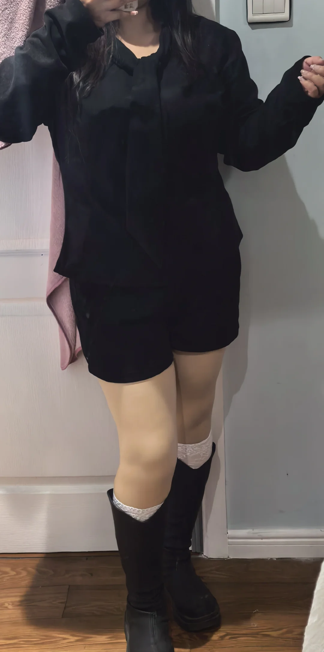 黑色显瘦yyds