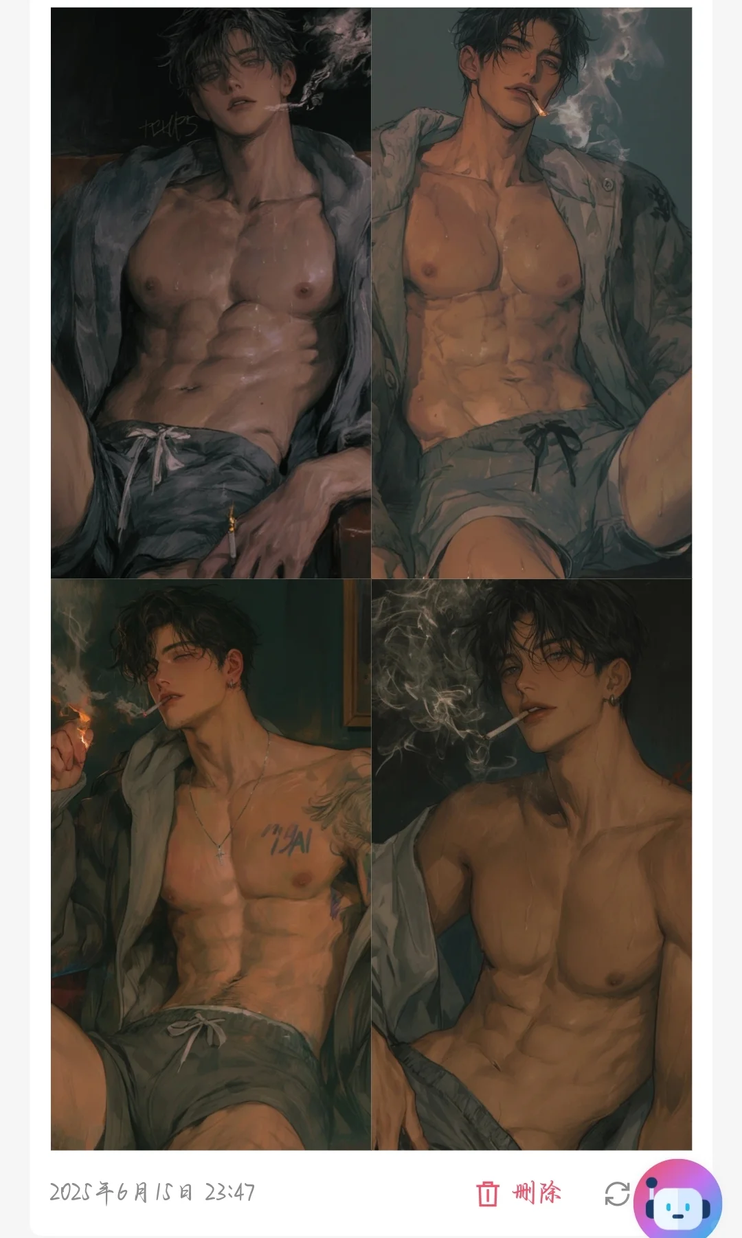 腹肌～