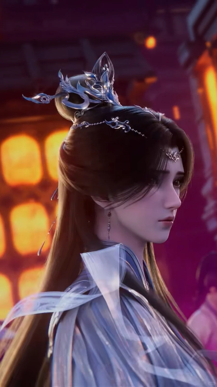 婉儿好美