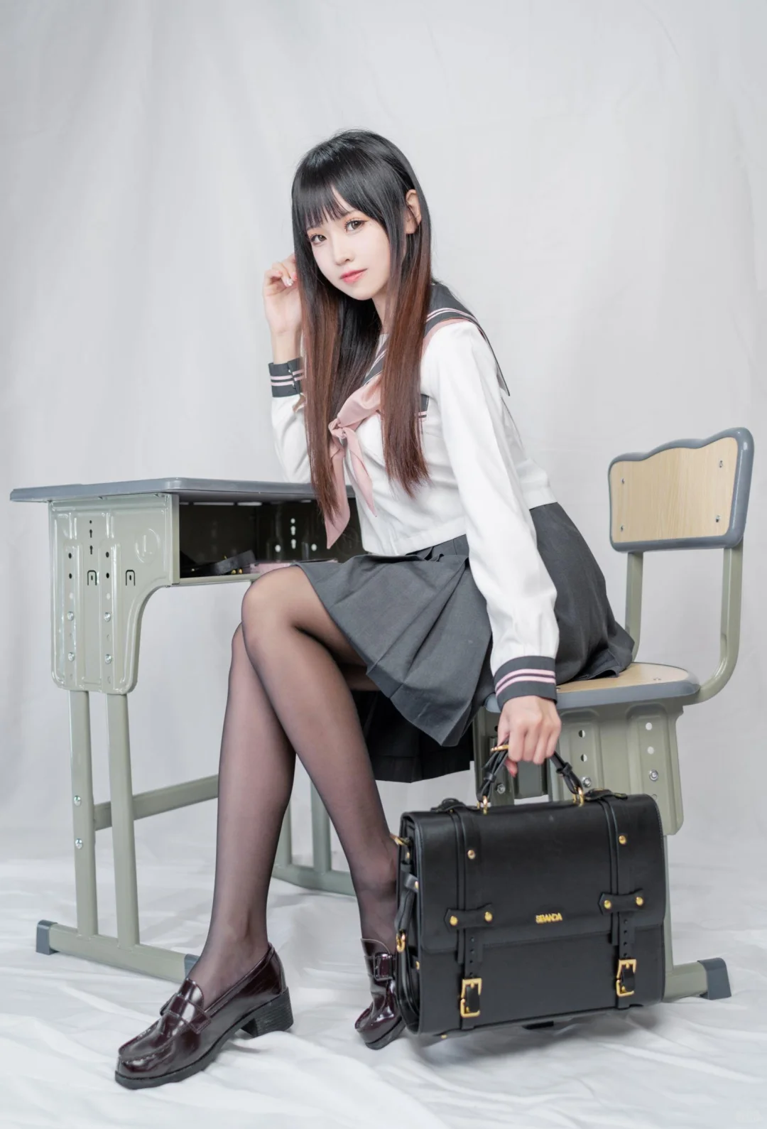 被jk制服的少女治愈到了！