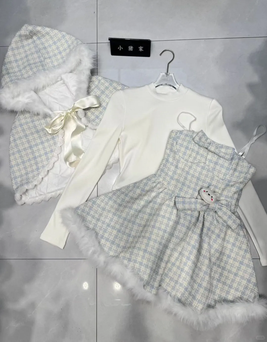 小猪家广州沙河金马甜美辣妹纯欲风女装档口