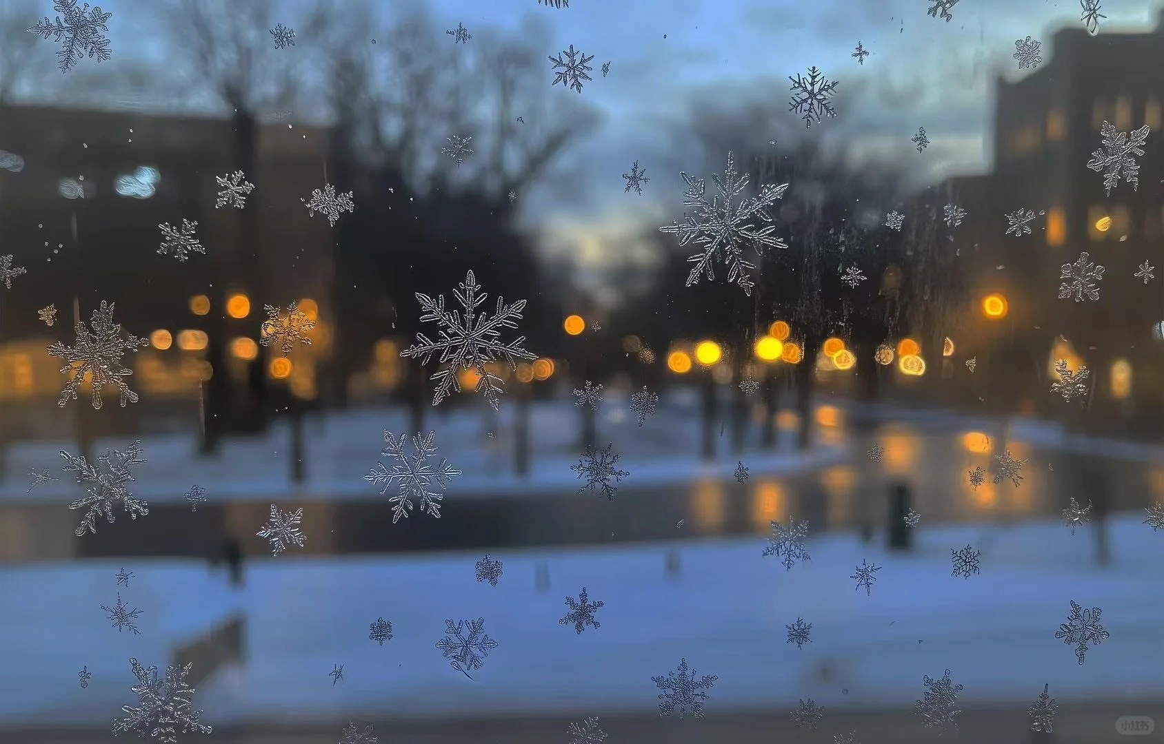 ipad雪景壁纸