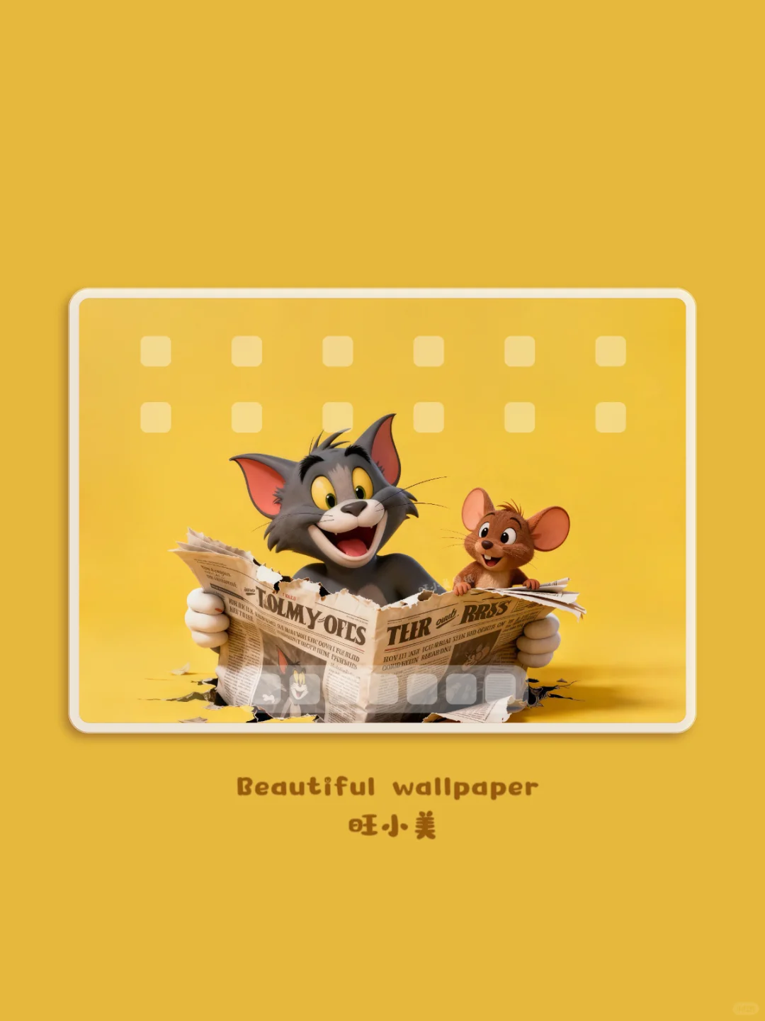106:汤姆与杰瑞🧀平板壁纸