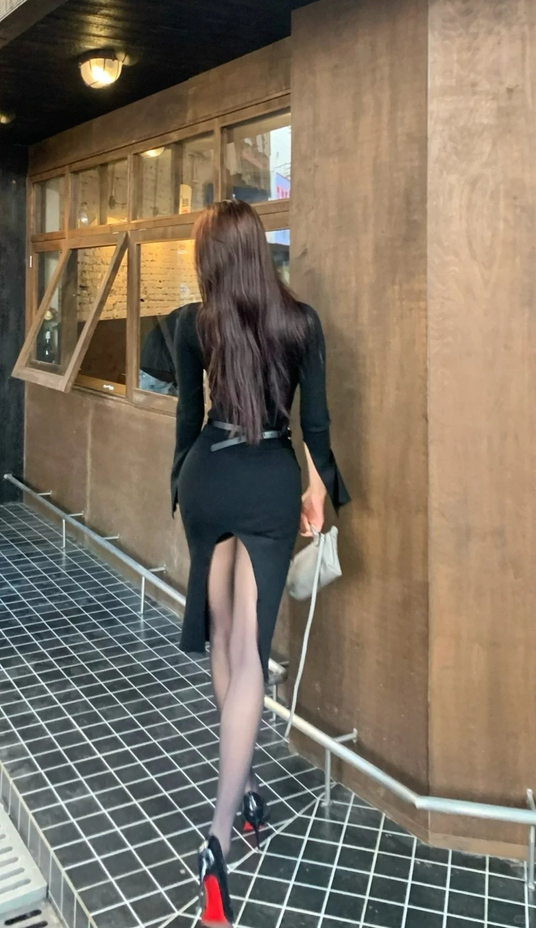 ootd｜all black御姐👠