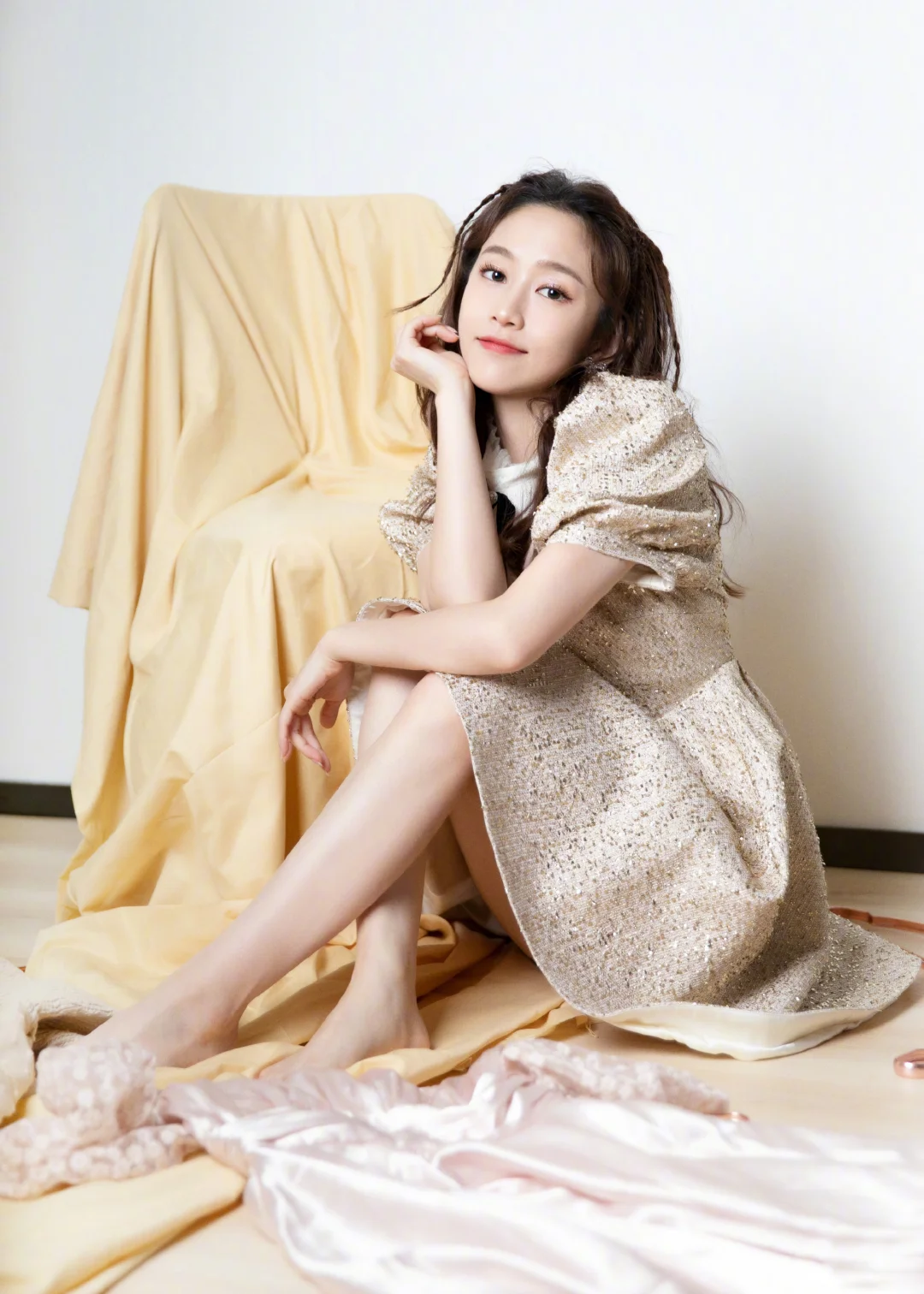 刘美含的美腿
