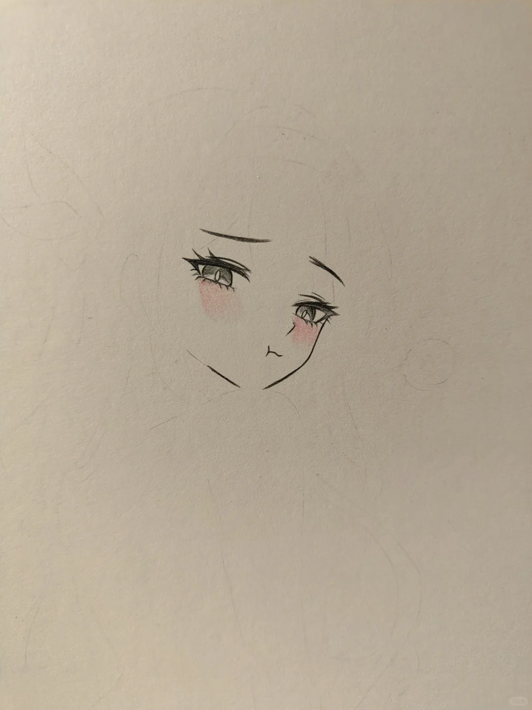 流萤线稿过程