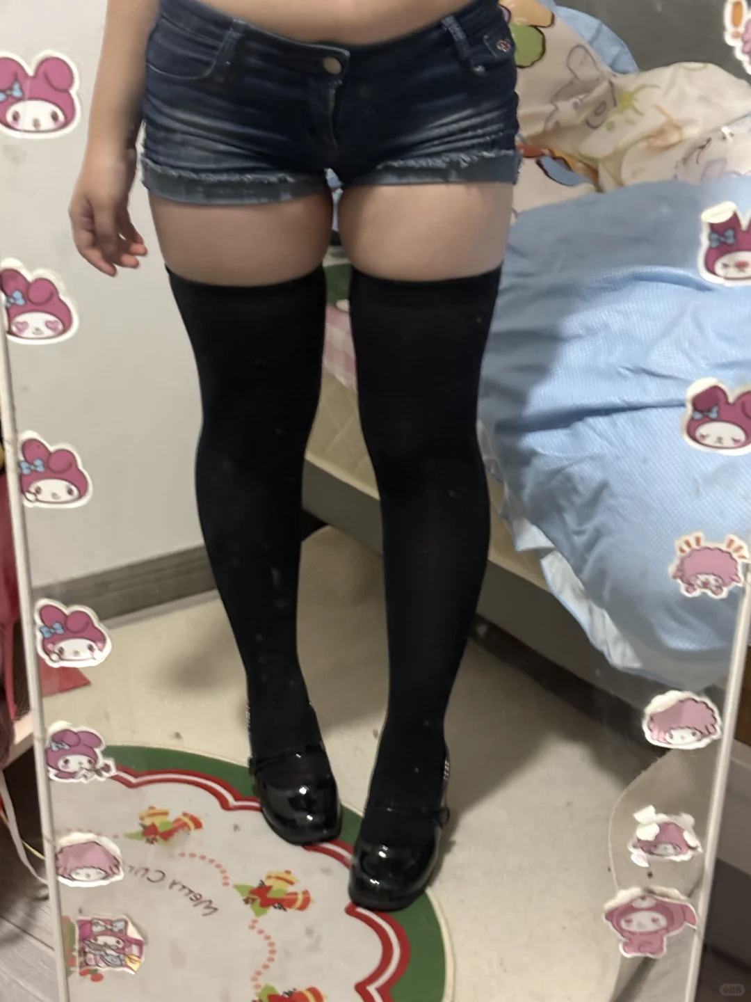卧槽好显腿细