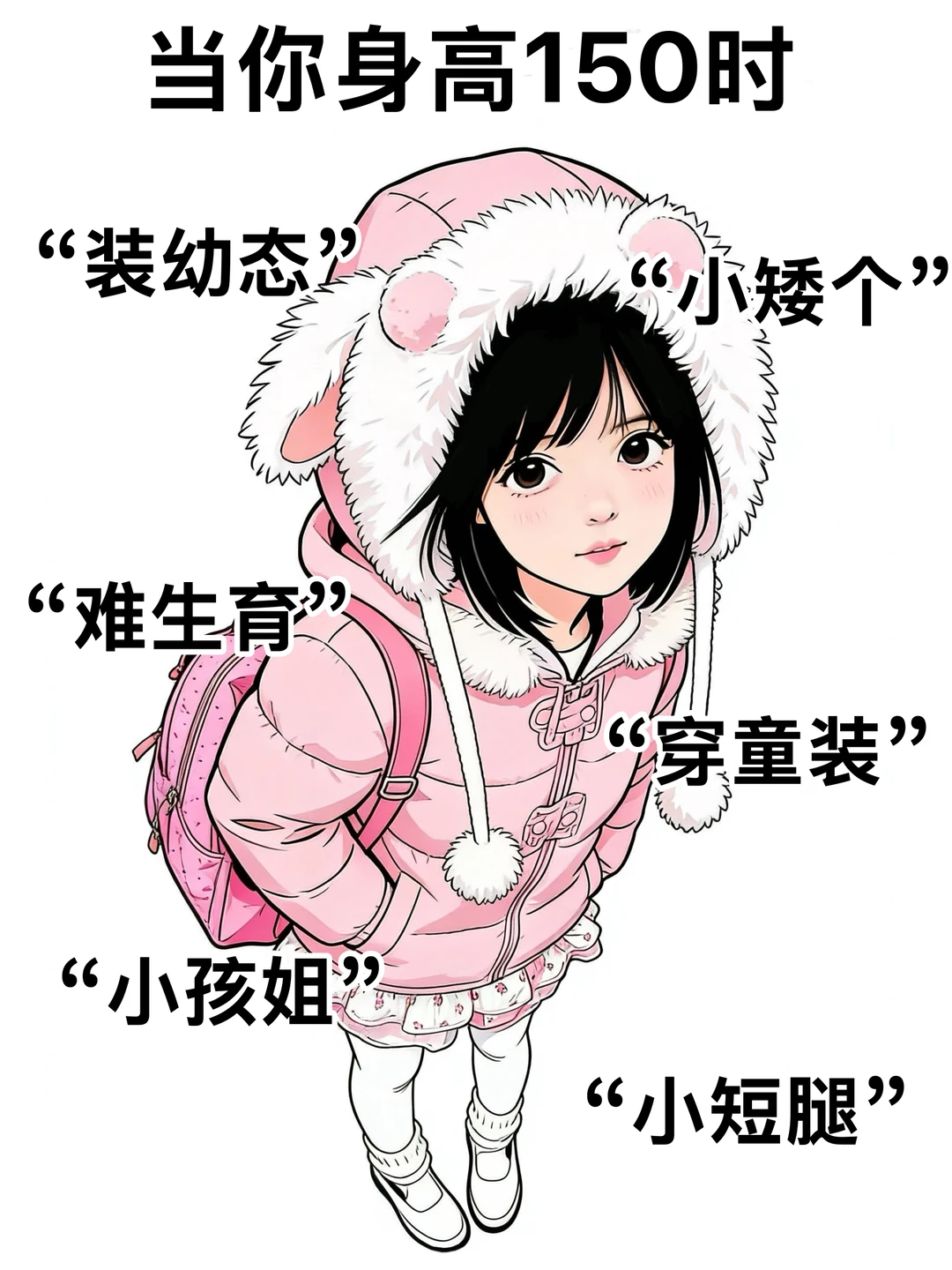 太真实了！女生的身高就像道“必答题”