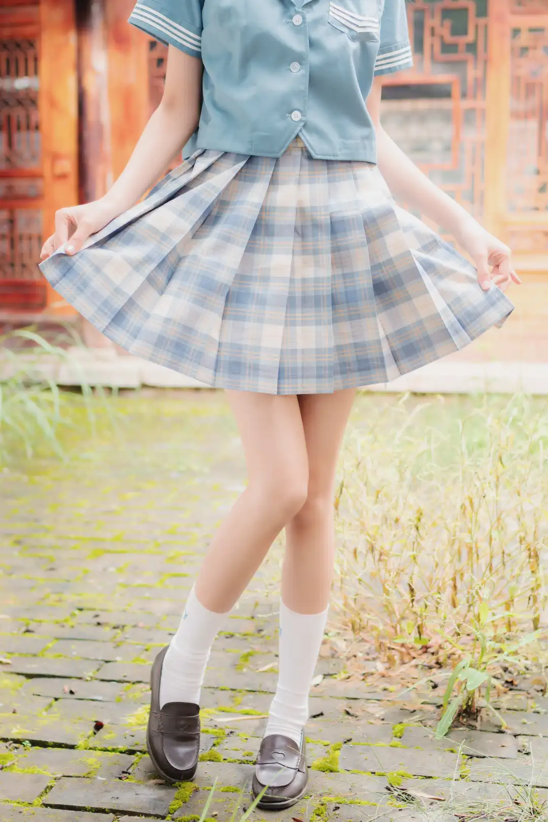 谁穿谁是元气美少女🎀这套JK太绝啦