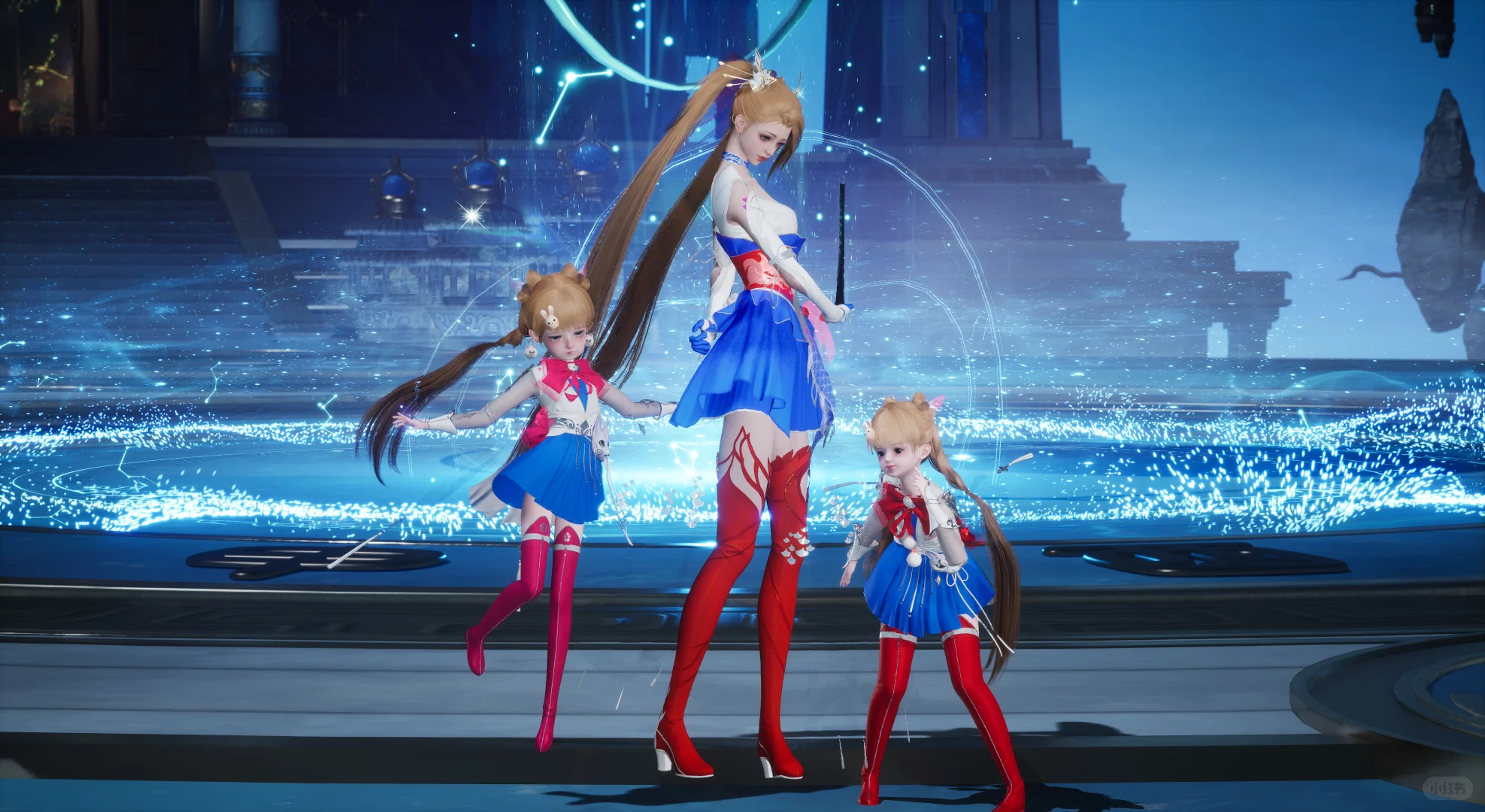 是美少女战士呀！！