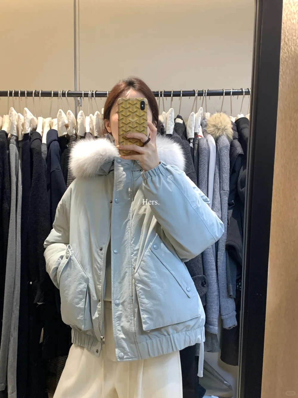 简约日常宽松休闲保暖羽绒服外套